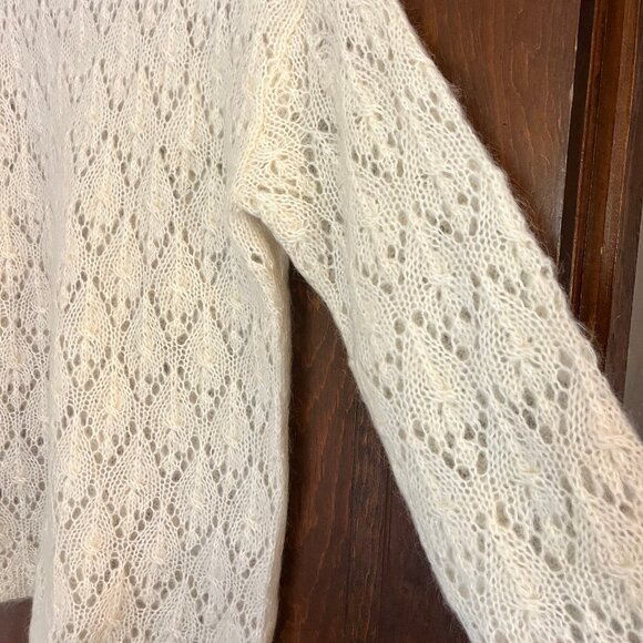 Liz Claiborne Collection Ivory Tunic Sweater Size S - Picture 8 of 10